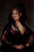 Francisco de Goya Portrat der Dona Isabel Cabos de Porcel Germany oil painting artist